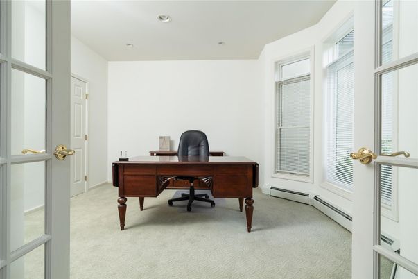 Home Office, Interior, Recessed Lighting