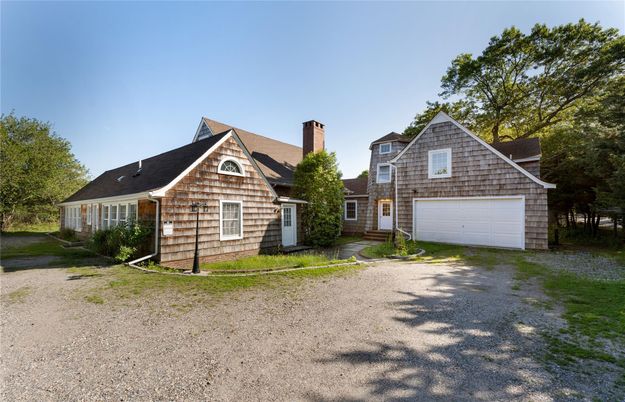 Attached, Backyard, Exterior, Facade, Brick Traditional