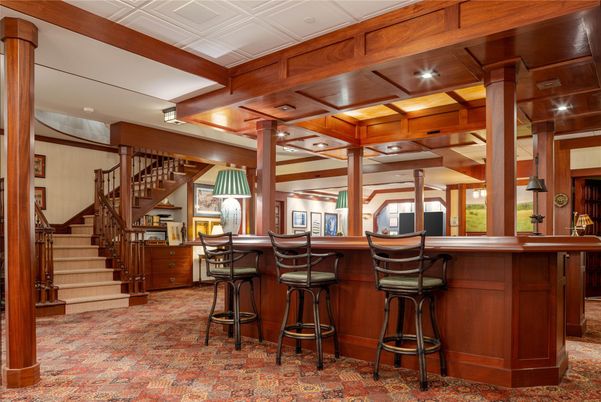 Interior, Recessed Lighting, Wooden Beams