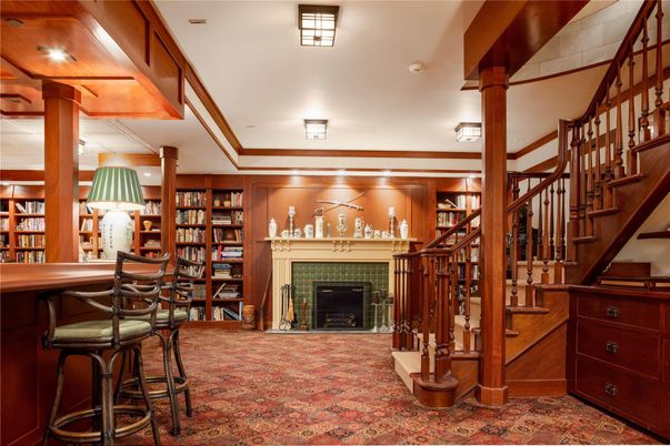 Fireplace, Interior, Recessed Lighting