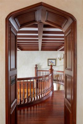 Interior, Wooden Beams, Wood Texture Flooring