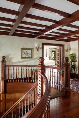 Interior, Wooden Beams, Wood Texture Flooring