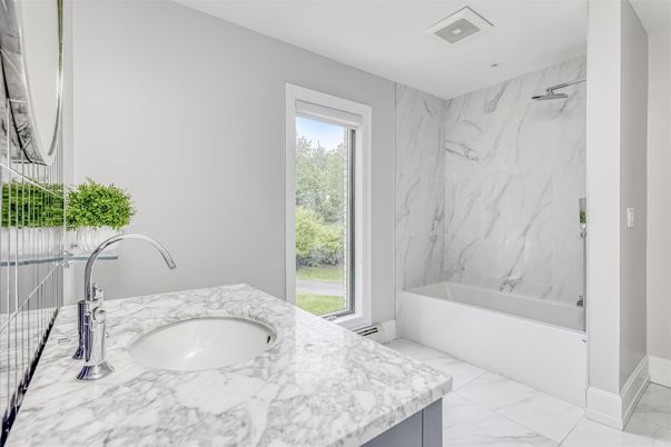Bathroom, Interior, Marble, Marble Walls