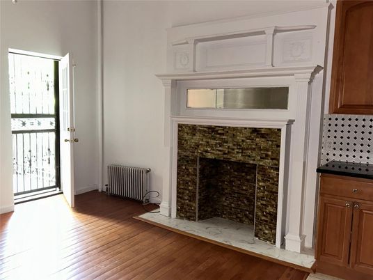 Fireplace, Interior, Wood Texture Flooring