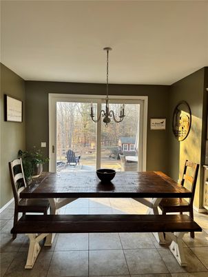 Chandelier, Dining room, Interior