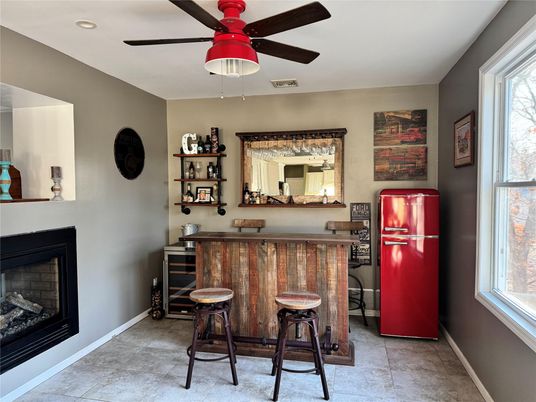 Fireplace, Interior, Recessed Lighting