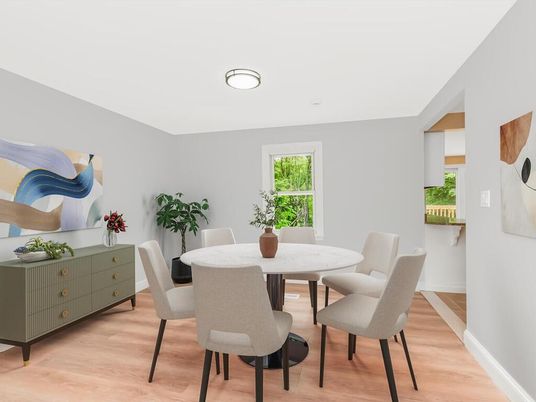 Dining room, Interior, Wood Texture Flooring