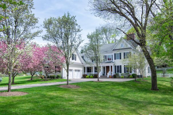 Attached, Backyard, Exterior, Facade, Farmhouse