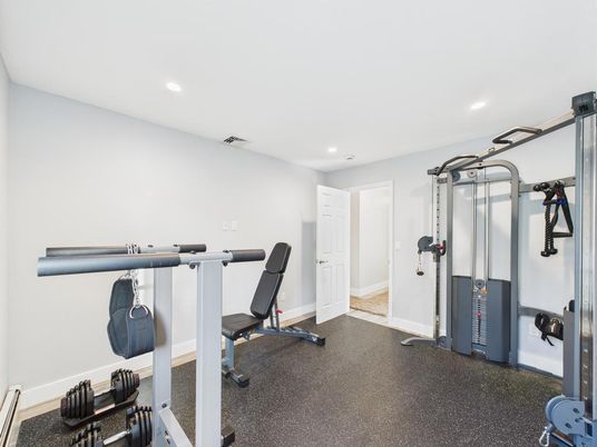 Fitness Equipment, Interior, Recessed Lighting