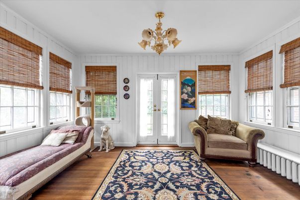 Chandelier, Interior, Wood Texture Flooring