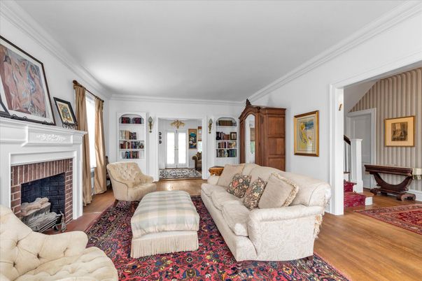 Fireplace, Interior, Living room, Wood Texture Flooring