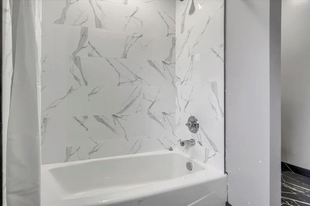 Bathroom, Interior, Marble Walls