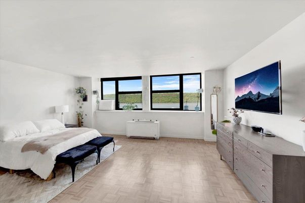 Bedroom, Interior, Water, Wood Texture Flooring