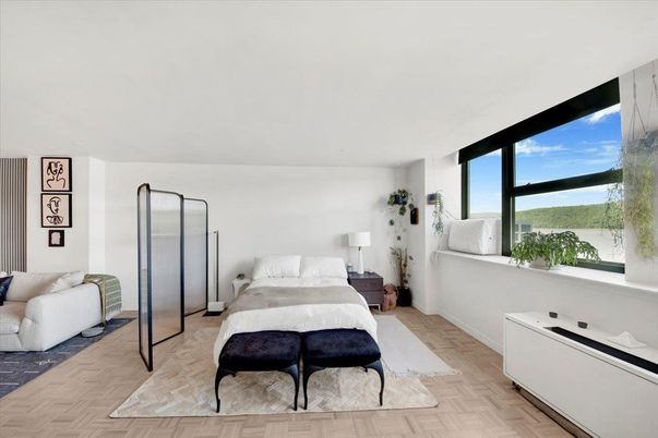Bedroom, Interior, Water, Wood Texture Flooring
