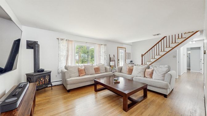 Fireplace, Interior, Living room, Wood Texture Flooring