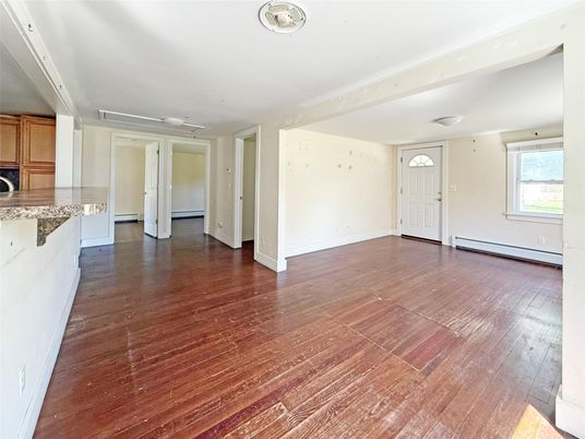 Empty room, Interior, Wood Texture Flooring