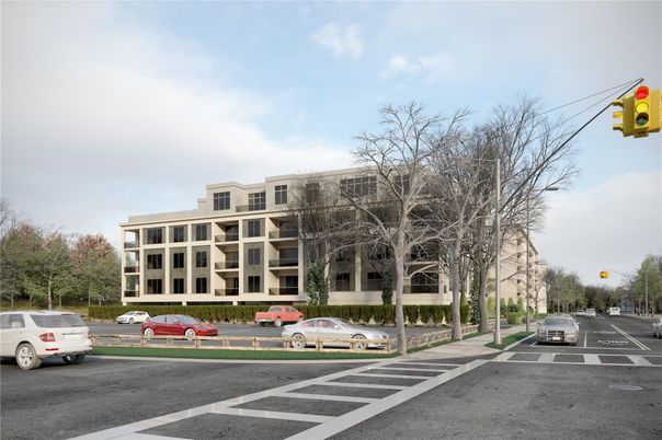 Exterior, Facade, Condo Building
