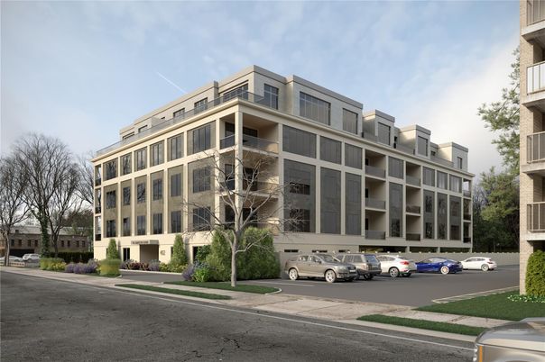 Exterior, Facade, Condo Building