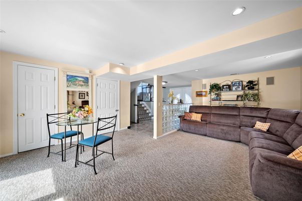 Interior, Kitchen, Living room, Recessed Lighting