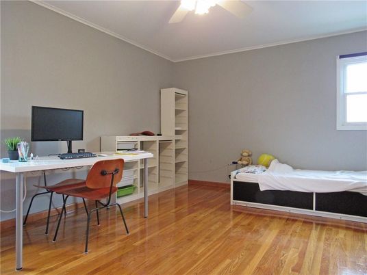 Bedroom, Home Office, Interior, Wood Texture Flooring
