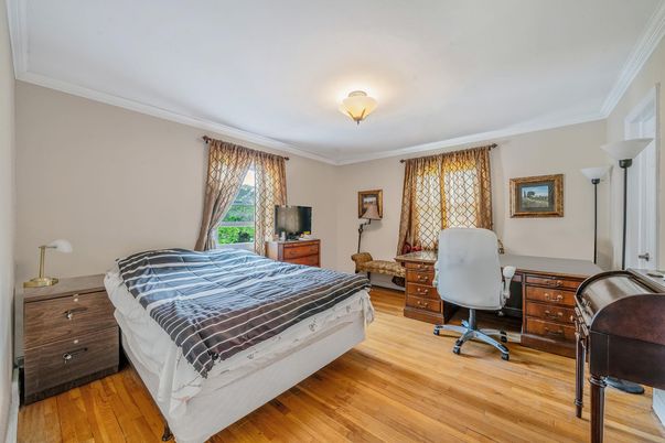 Bedroom, Home Office, Interior, Wood Texture Flooring
