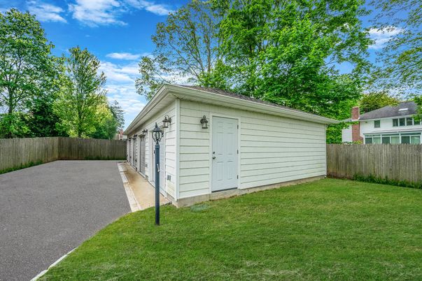 Backyard, Detached Garage, Exterior