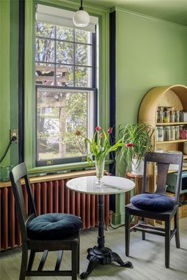 Interior, Pendant Lights, Wood Texture Flooring