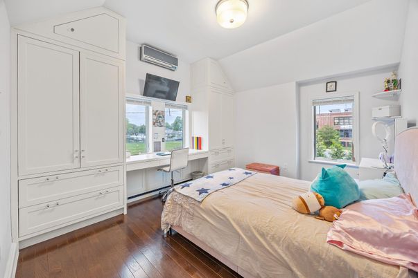 Bedroom, Home Office, Interior, Wood Texture Flooring