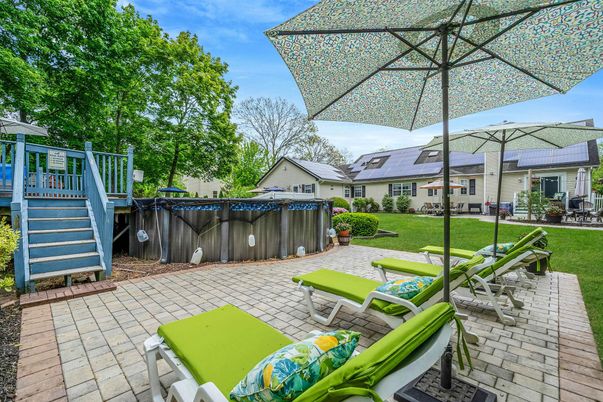 Backyard, Exterior, Hot Tub, Pool, Solar Panels