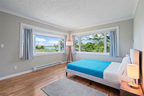 Bedroom, Interior, Water, Wood Texture Flooring