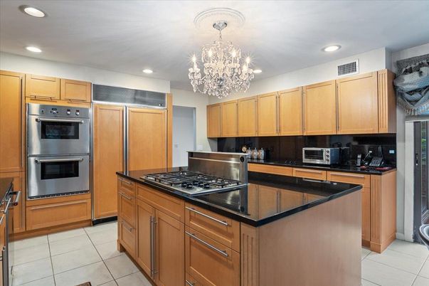 Chandelier, Interior, Kitchen, Recessed Lighting