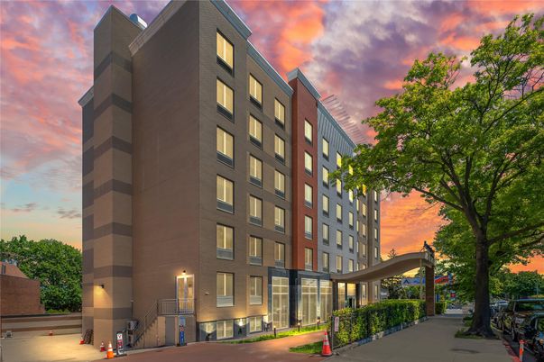 Exterior, Facade, Condo Building