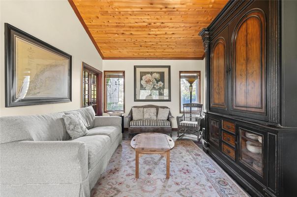 Interior, Living room, Wooden Ceilings