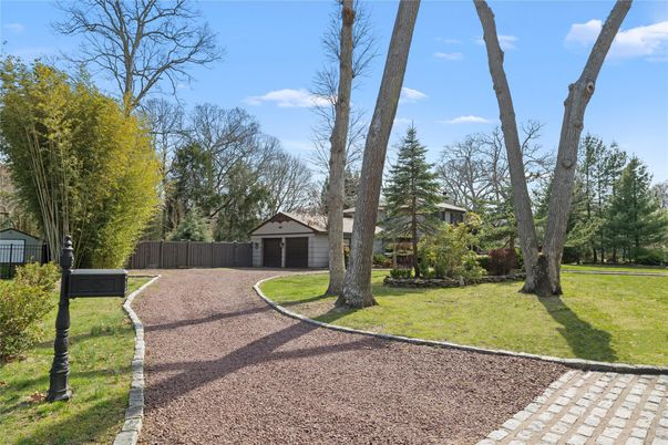 Backyard, Detached Garage, Exterior