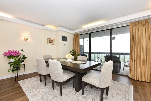Dining room, Interior, Wood Texture Flooring