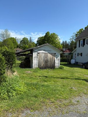Backyard, Detached Garage, Exterior