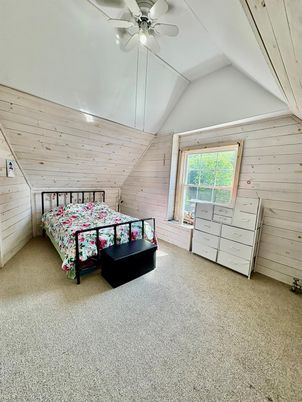 Bedroom, Interior, Wooden Walls