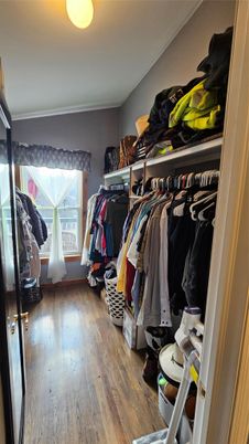 Interior, Walk-in Closets, Wood Texture Flooring