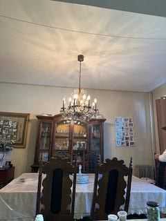 Chandelier, Dining room, Interior