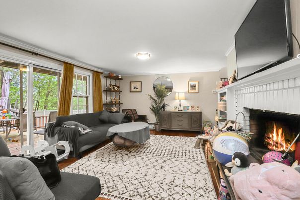 Fireplace, Interior, Living room, Wood Texture Flooring