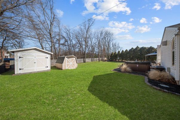 Backyard, Exterior, Hot Tub