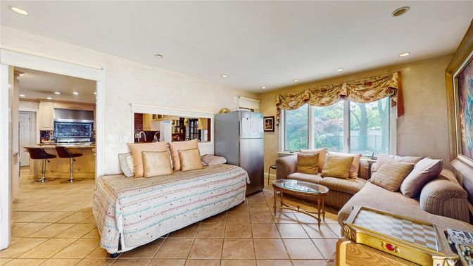 Interior, Kitchen, Living room, Recessed Lighting