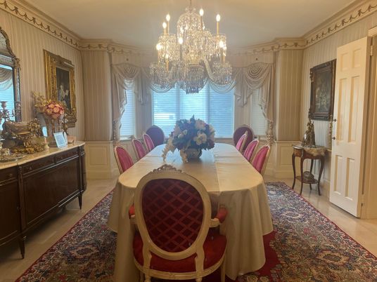 Chandelier, Dining room, Interior