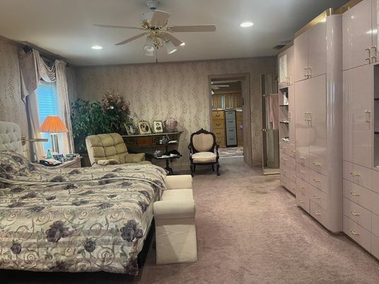Bedroom, Home Office, Interior, Recessed Lighting