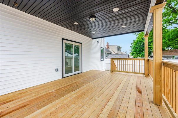 Exterior, Wood Texture Flooring