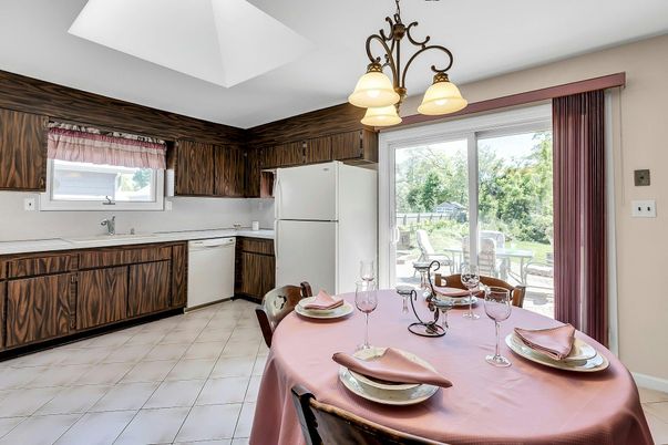 Dining room, Interior, Kitchen