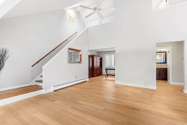 Empty room, Interior, Wood Texture Flooring