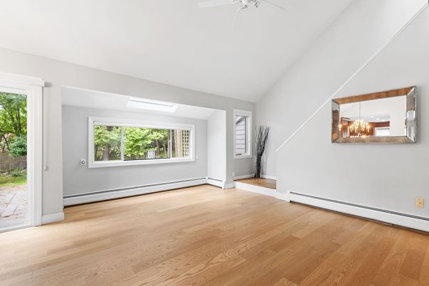 Empty room, Interior, Wood Texture Flooring