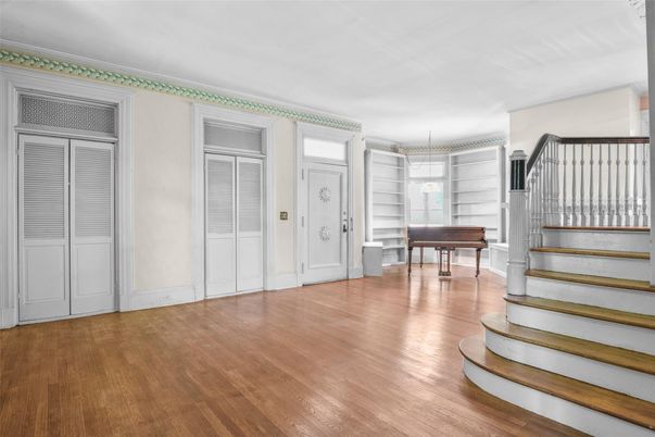 Interior, Pendant Lights, Piano, Wood Texture Flooring