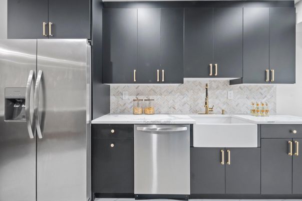 Interior, Kitchen, Stainless Steel Appliances